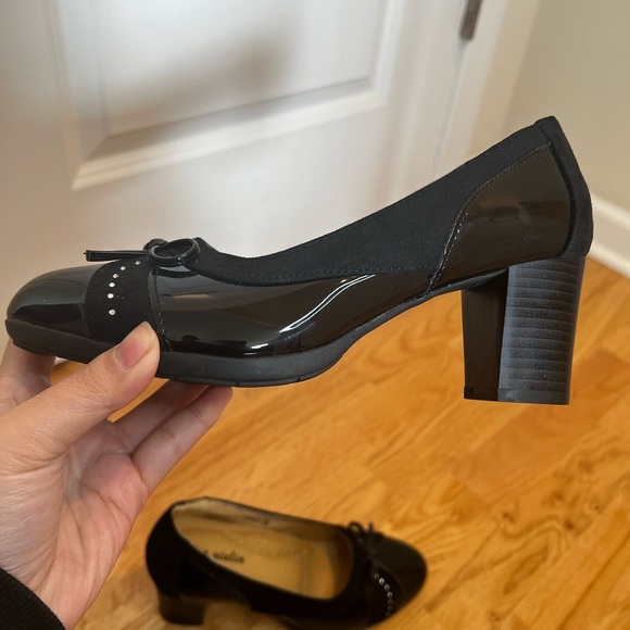 Via Giulia Round Toe Heel Size 39/8.5 - Picture 9 of 9